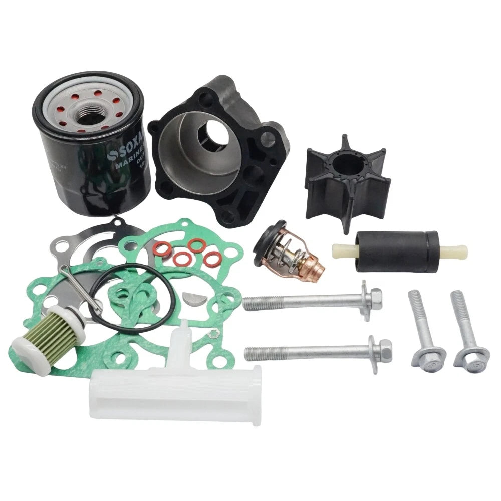 Yamaha Outboard Maintenance Service Kit for 100HP F100D (67F-W0078-00, 6D8-WS24A-00)