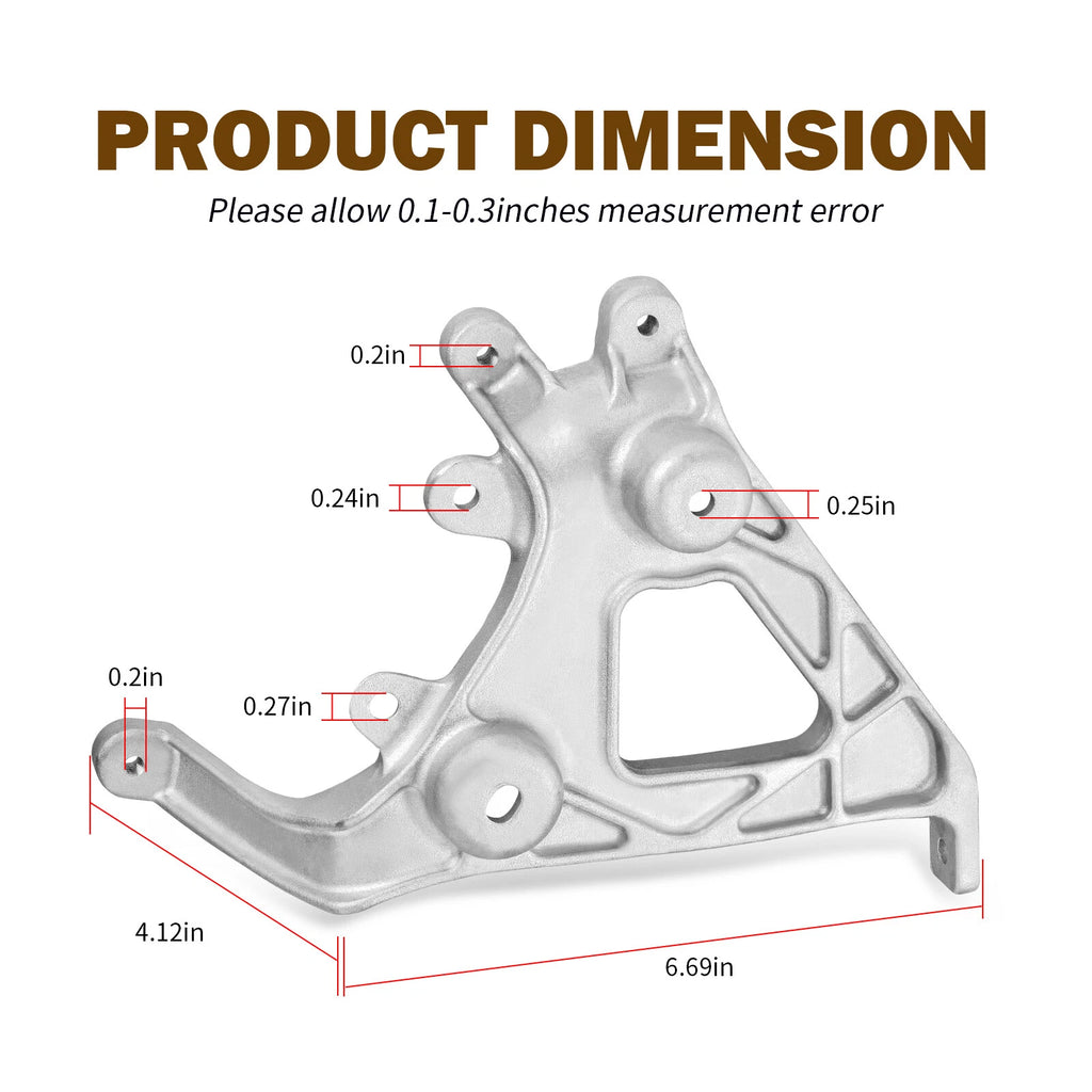 Left Headlight Bracket for Yamaha Raptor 700 YFM700 (2006–2012)