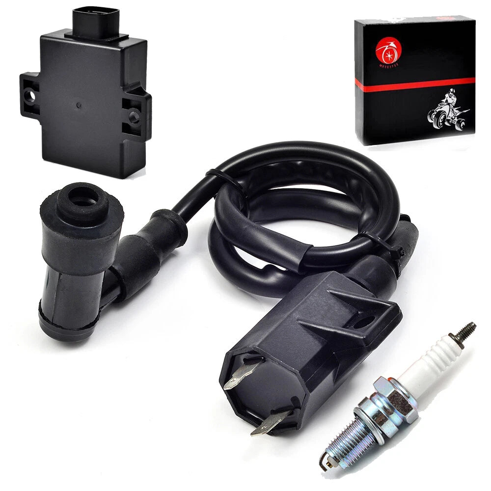 Ignition Coil Spark Plug CDI Kit for Kawasaki KLF220 (1996–2002)
