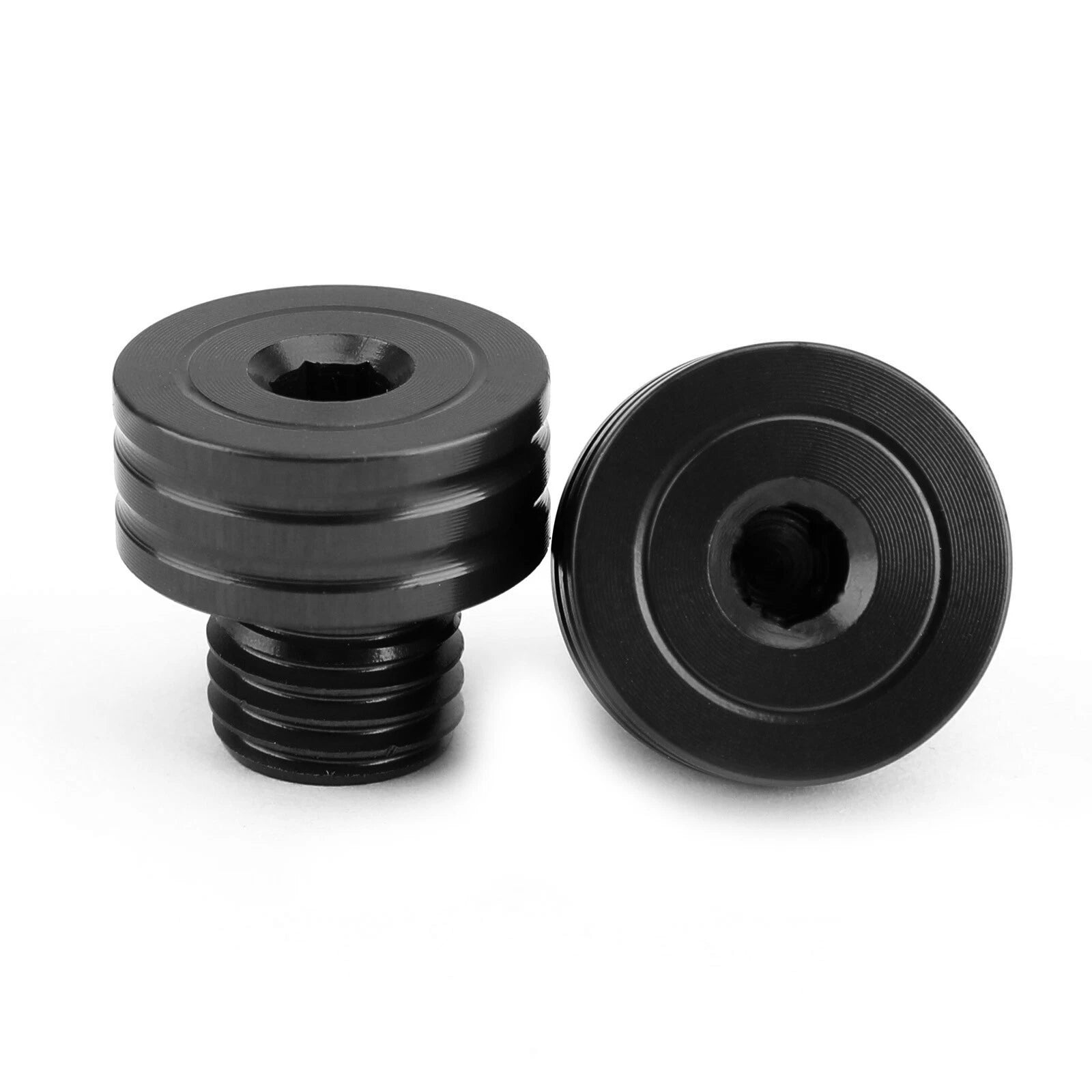 Mirror Blanking Plugs for Yamaha MT125 MT03 MT09 MT10 XSR900 XSR700 FZ1 FZ8 (UK)