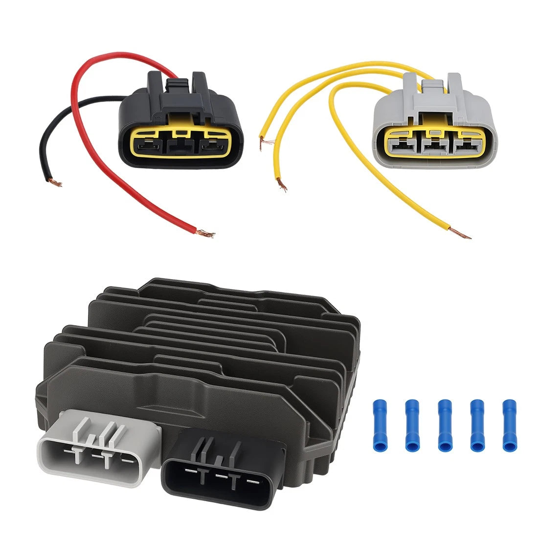 Voltage Regulator Rectifier & Wire 21066-0731 for Kawasaki Ninja ZX-6R ZX10R (2000–2023)