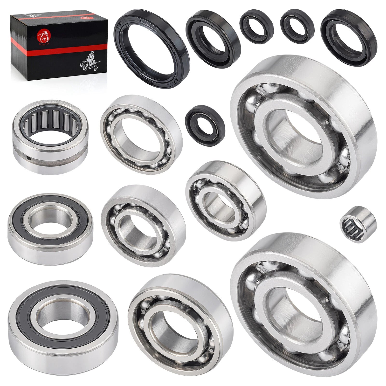 Crankshaft and Transmission Bearings Seals Kit for Yamaha YZ450F (2003–2005)