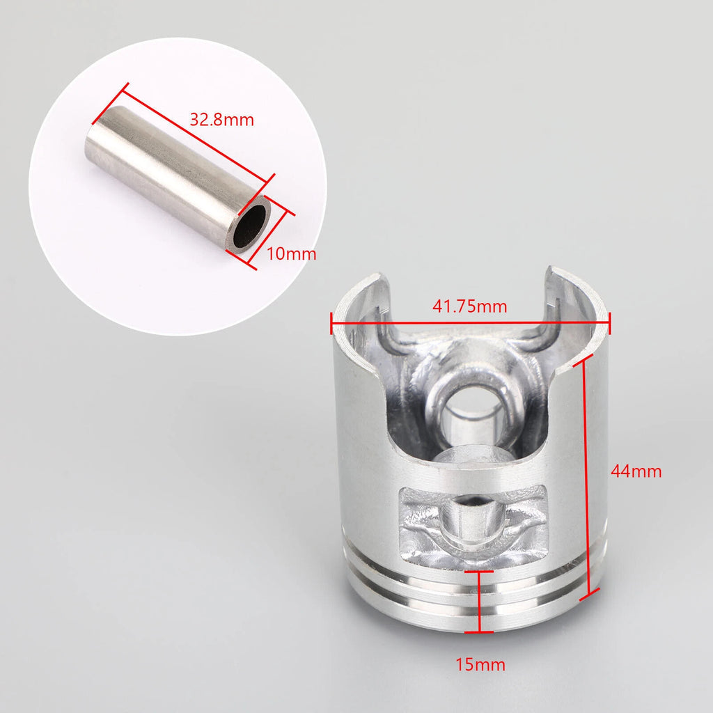 Piston Kit 0.75MM O/S for Suzuki AY50 KATANA AP50 AE50 AD50 (T9)