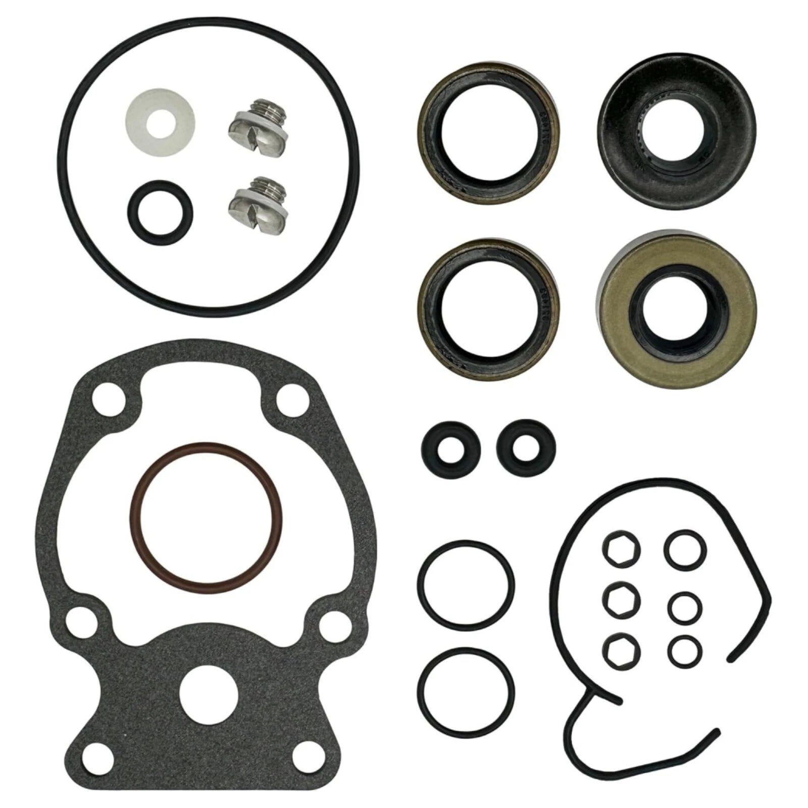 Seal Kit for Johnson Evinrude 15-35 Gearcase Lower Unit (Repl 396351, 18-2658)
