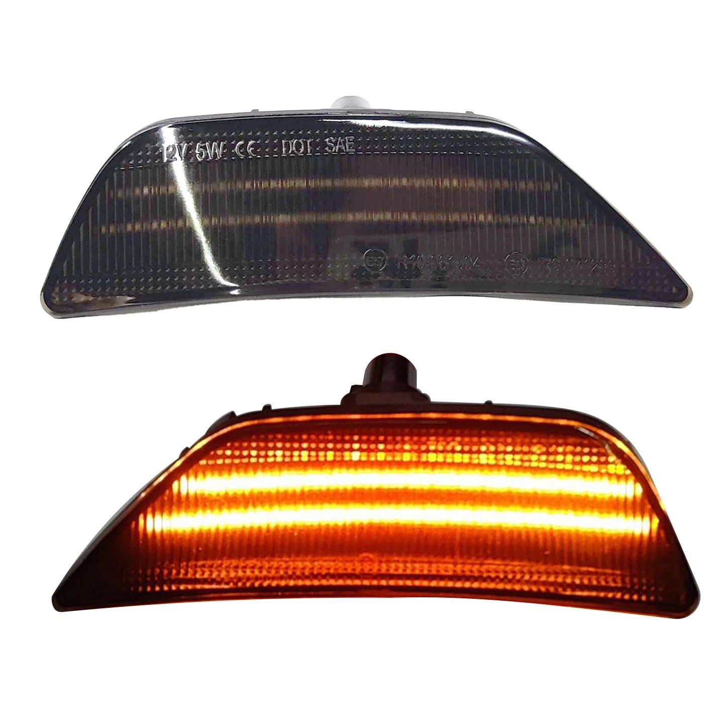 2X Front Bumper Blinker Turn Signal Side Marker Lights for Kia K5 (2021–2024)
