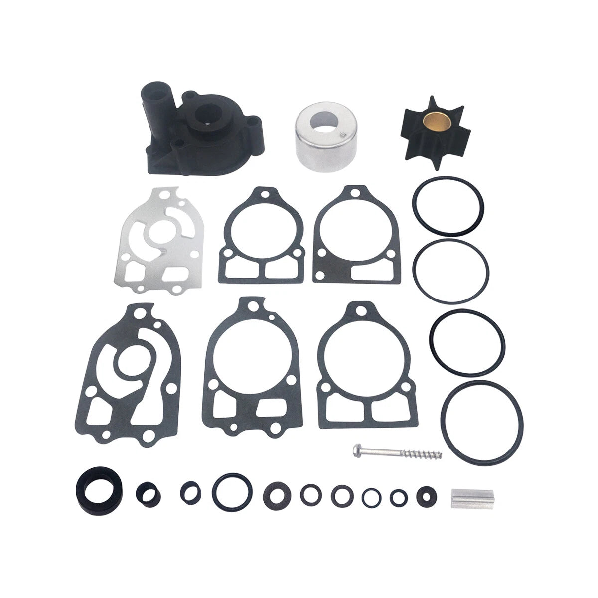 Water Pump Impeller Kit 46-96148Q8 46-96148A8 for Mercury Mercruiser Alpha One (1983–1990)