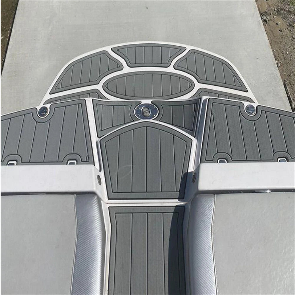 EVA Foam Cockpit Pad for Nautique 230 (2009) - Teak Deck Floor Mat