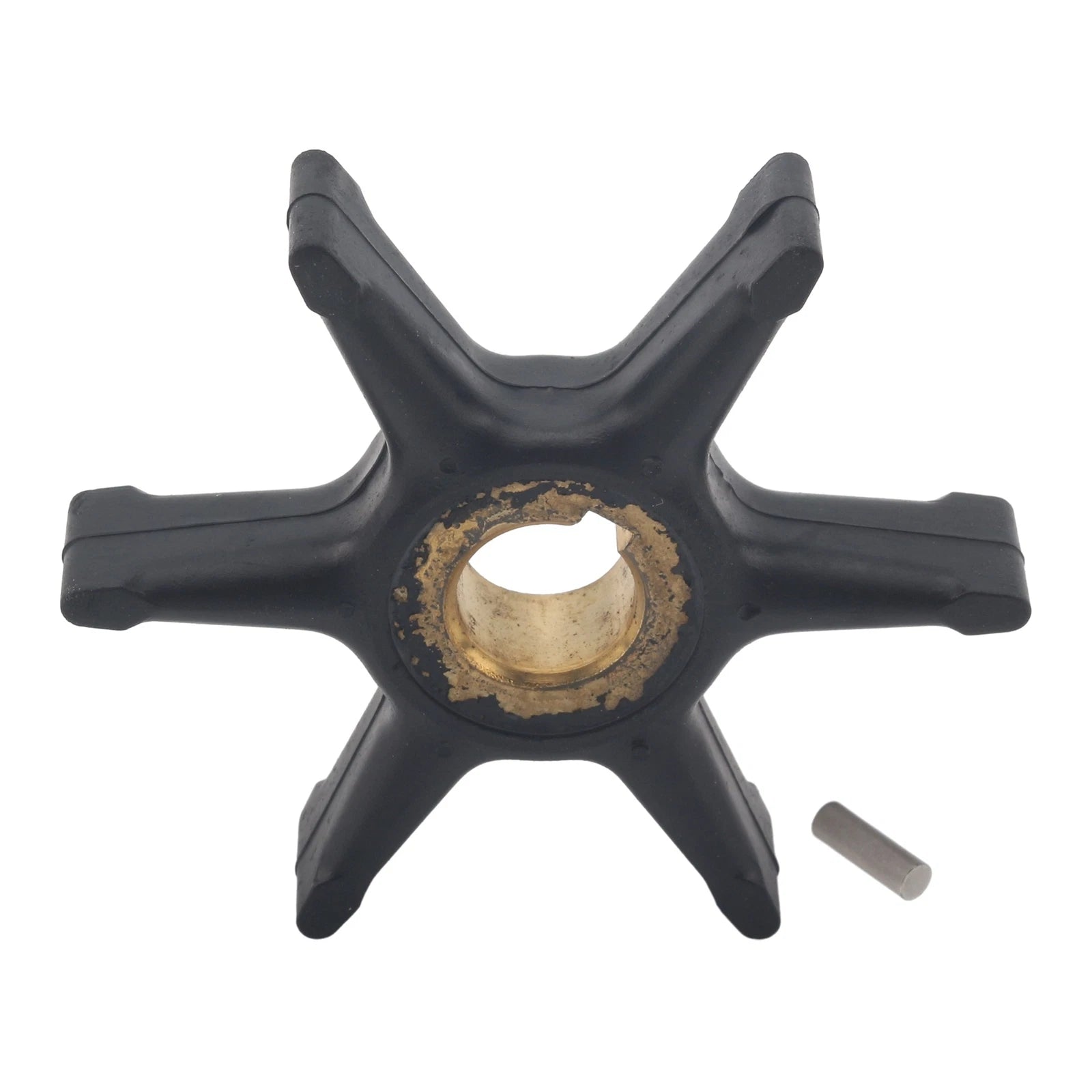 Outboard Water Pump Impeller & Pin for Evinrude Johnson (10-25 HP)