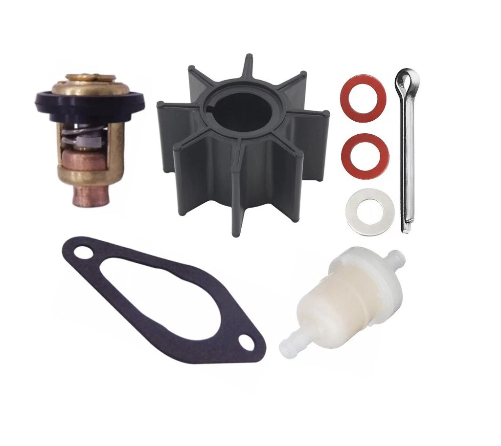 Outboard Maintenance Kit for Mercury Mariner 10HP 15HP 20HP (2 Cyl) 8M0120838
