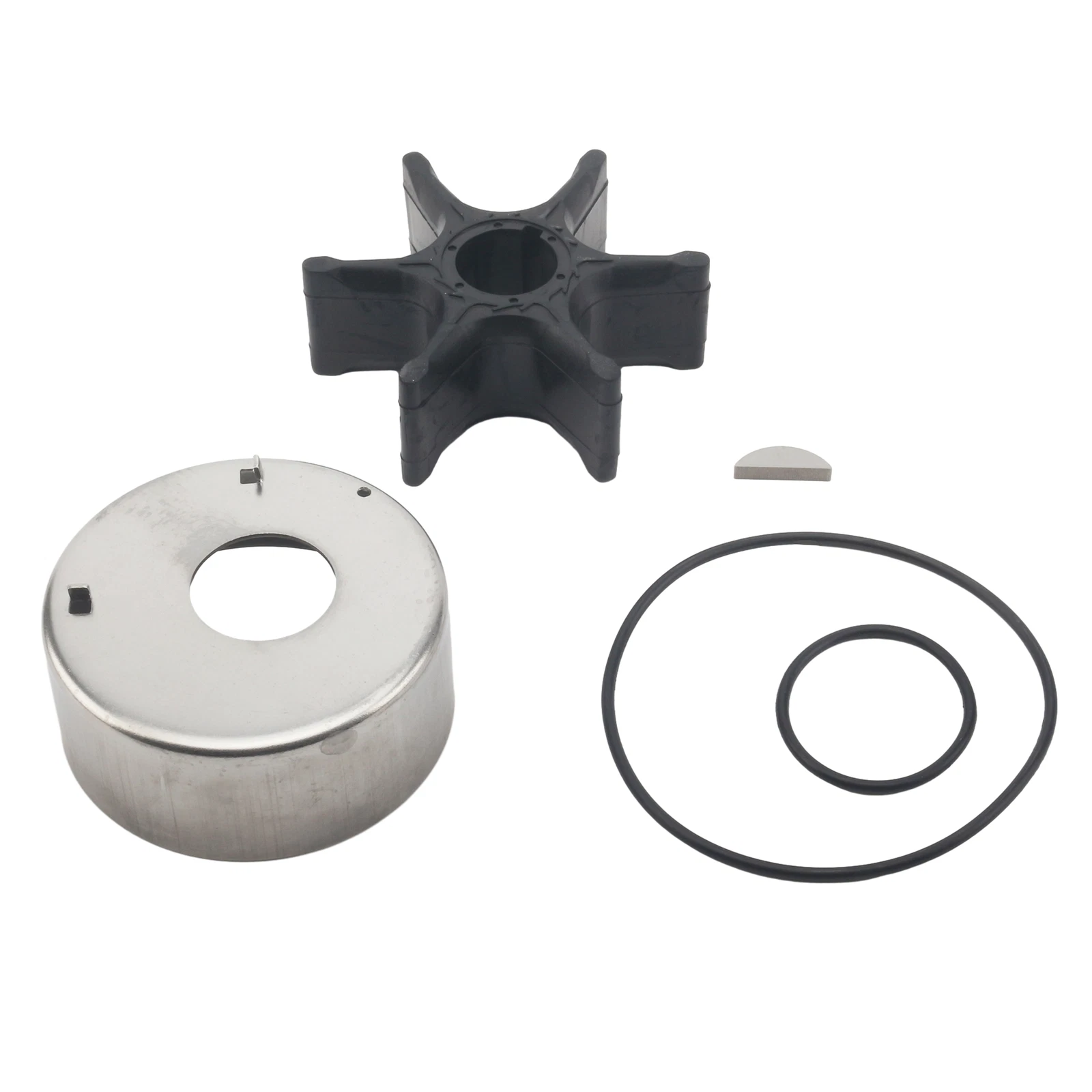 Water Pump Impeller Repair Kit for Yamaha Outboard (68V-W0078-02, 68VW007800)