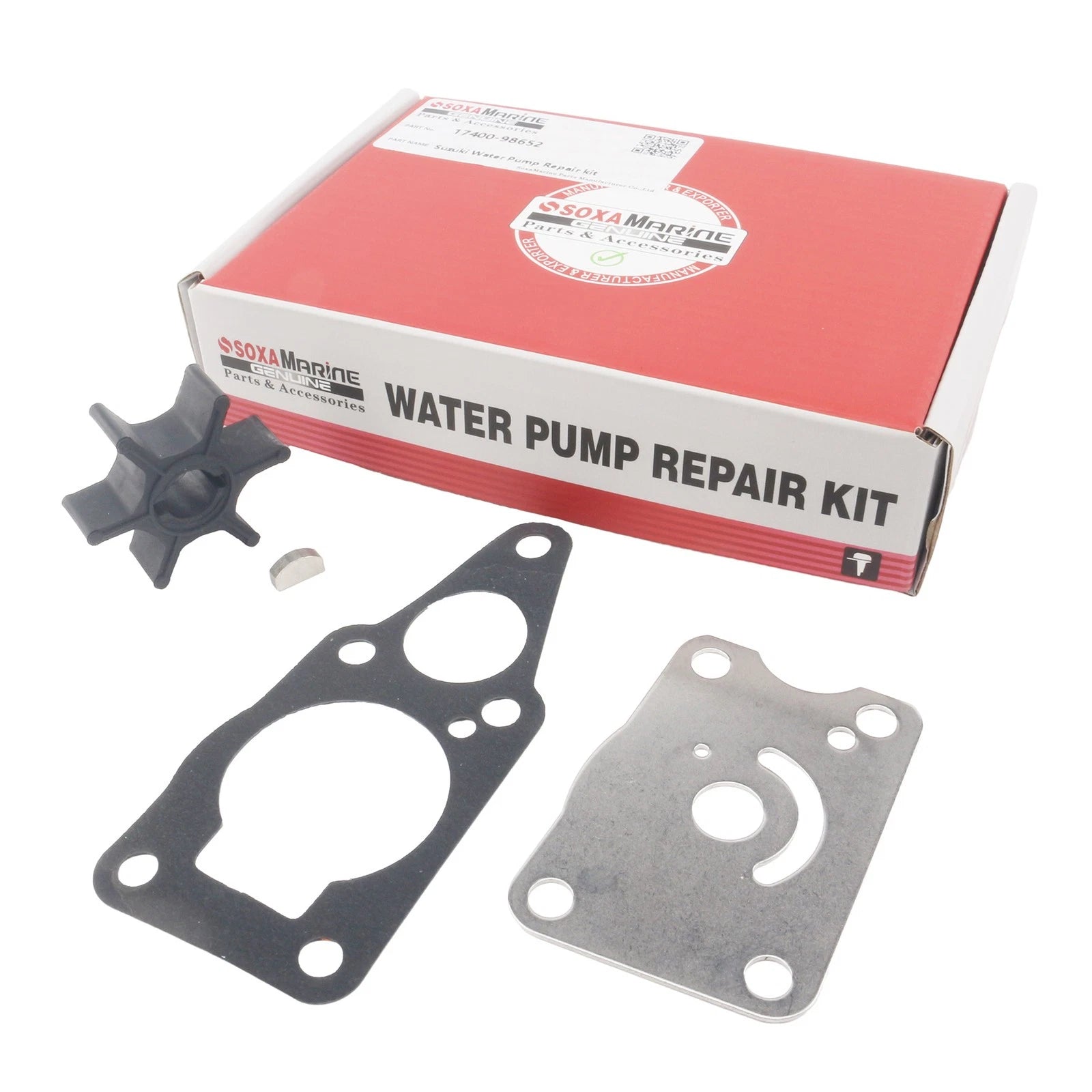Outboard Water Pump Impeller Repair Kit for Suzuki DT4 DT5 (4-5 HP)