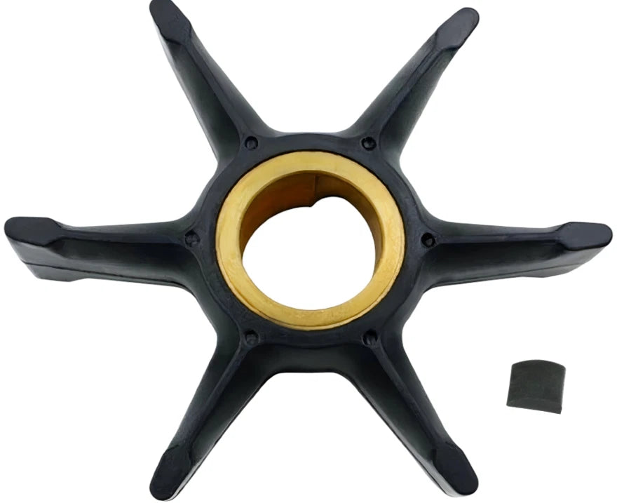 Water Pump Impeller with Key for Evinrude Johnson 50 55 HP Outboard (0777214)
