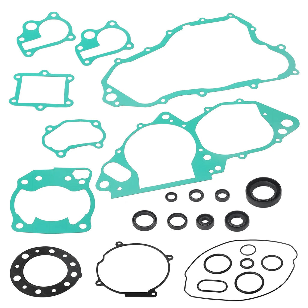 Complete Engine Rebuild Gasket Kit w/ Oil Seals for Honda CR250R (1992–2001)