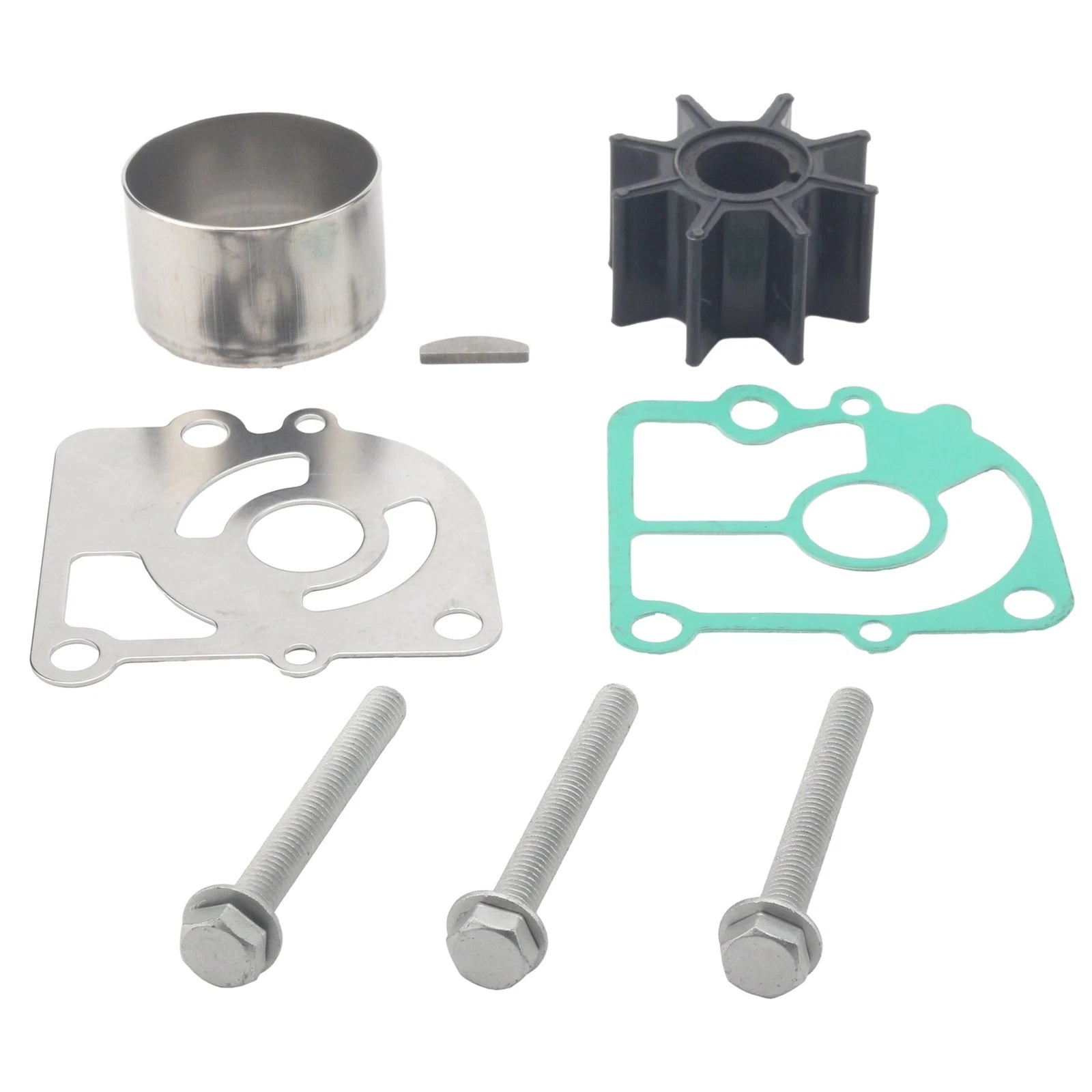 Outboard Water Pump Repair Kit for Nissan Tohatsu 9.9 15 18 20 HP (1990–2023)