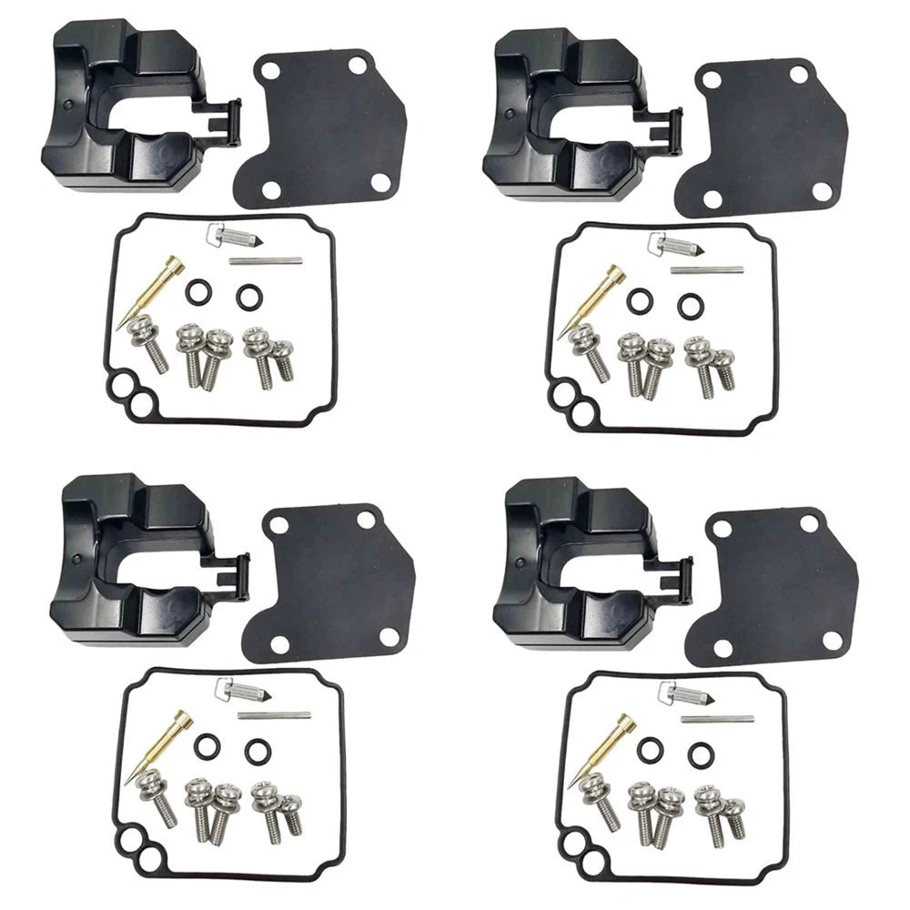 4X Carb Repair Kit for Yamaha Outboard 9.9HP 15HP (63V-W0093-00-00)